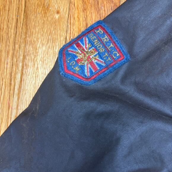 Polo Ralph Lauren Mens Biker Hunting Parka Lined Belted Sz Medium Dk Brown - Picture 13 of 16